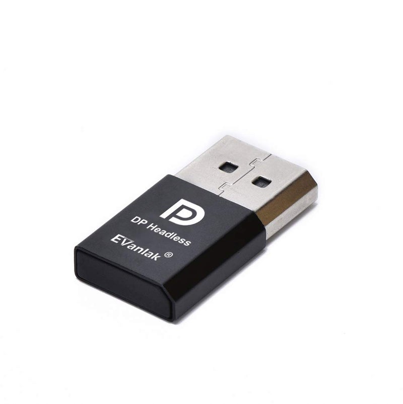 EVanlak DispalyPort Headless Ghost Display Emulator for PC 4K DP Dummy Plug (fit Headless 1080@60Hz-3840x2160@17hz)-3Pack - Image 2